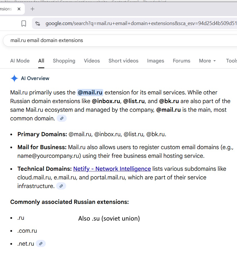 click to see larger image mail.ru email addresses